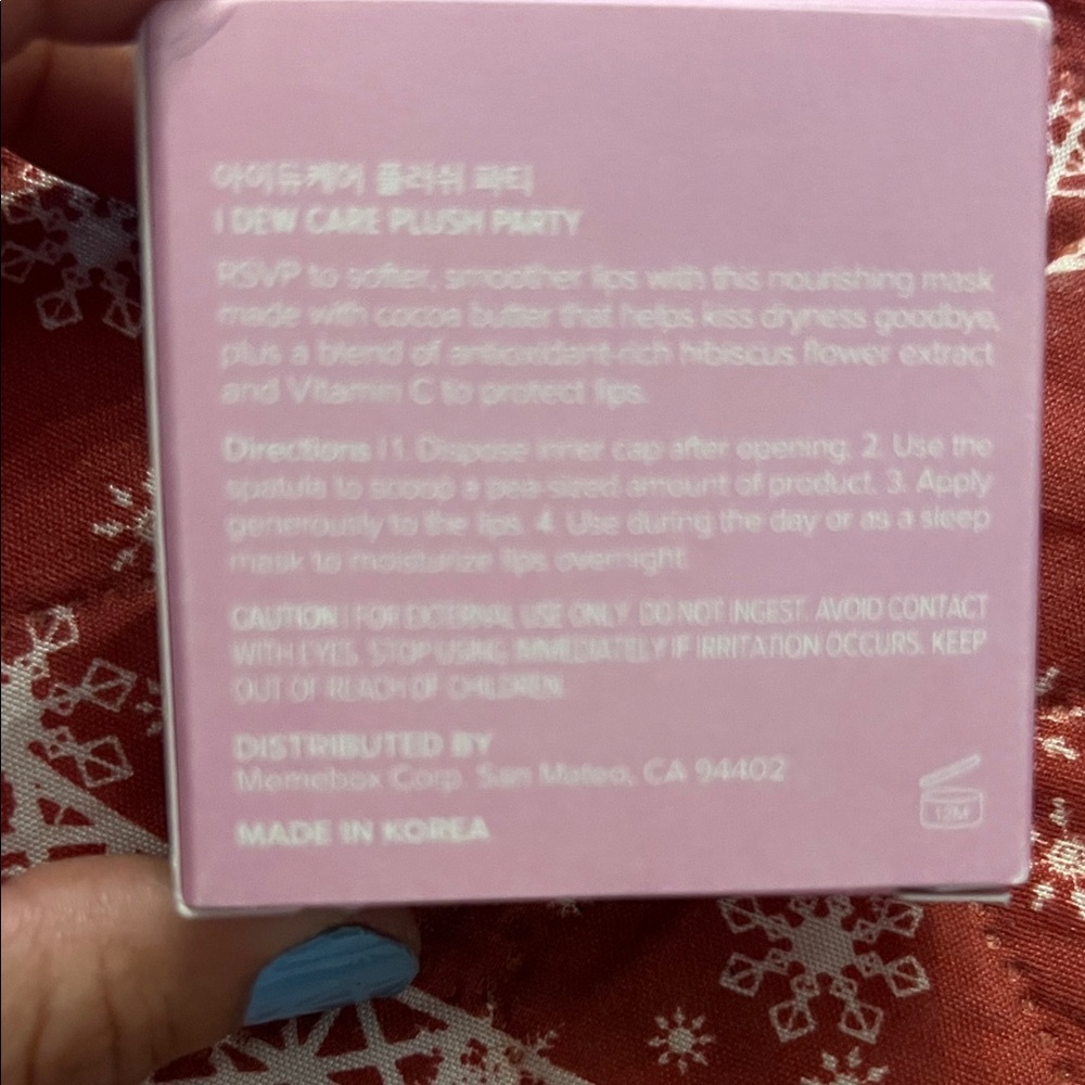 I Dew Care Glow Plug Vitamin C Lip Oil & Mask Duo - Pink - Picture 4 of 14